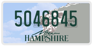 5046845  license plate in NH