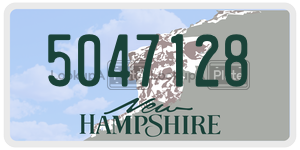 5047128  license plate in NH