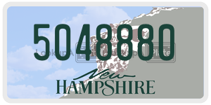 5048880  license plate in NH