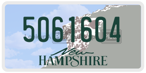 5061604  license plate in NH