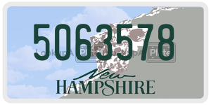 5063578  license plate in NH