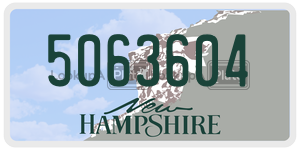 5063604  license plate in NH