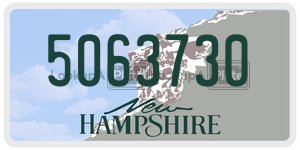 5063730  license plate in NH