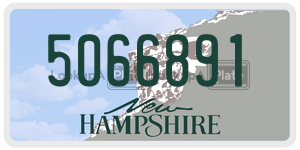 5066891  license plate in NH