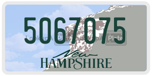 5067075 license plate in New Hampshire