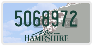 5068972  license plate in NH