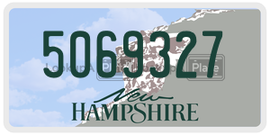 5069327  license plate in NH