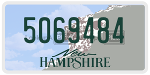5069484  license plate in NH