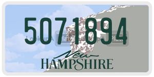 5071894  license plate in NH