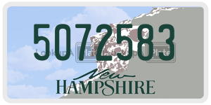 5072583  license plate in NH