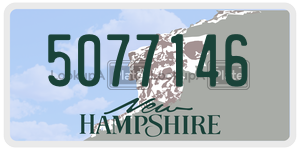 5077146  license plate in NH