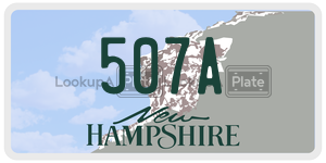 507A  license plate in NH