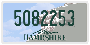 5082253  license plate in NH