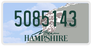 5085143  license plate in NH