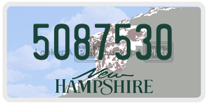5087530  license plate in NH