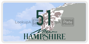 51  license plate in NH