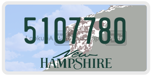 5107780  license plate in NH