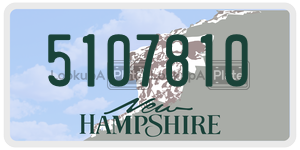 5107810  license plate in NH