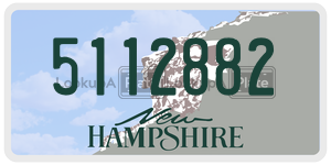 5112882  license plate in NH