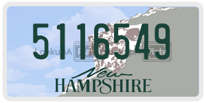 5116549  license plate in NH