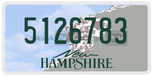 5126783  license plate in NH