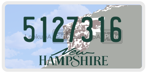 5127316  license plate in NH