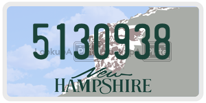 5130938  license plate in NH