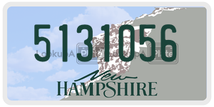 5131056  license plate in NH