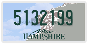 5132199  license plate in NH