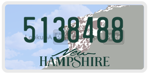 5138488  license plate in NH