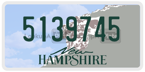 5139745  license plate in NH