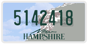 5142418  license plate in NH