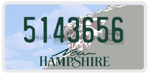 5143656  license plate in NH