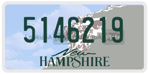 5146219 license plate in New Hampshire