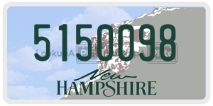 5150098 license plate in New Hampshire