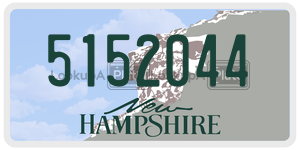 5152044  license plate in NH