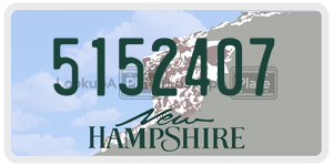 5152407  license plate in NH