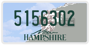 5156302  license plate in NH