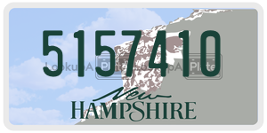 5157410  license plate in NH