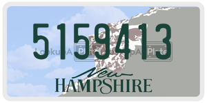 5159413  license plate in NH