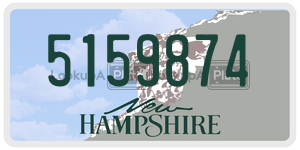 5159874  license plate in NH