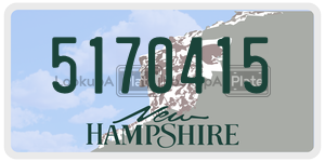 5170415  license plate in NH