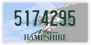5174295  license plate in NH