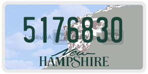 5176830  license plate in NH