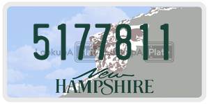 5177811  license plate in NH