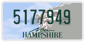 5177949  license plate in NH