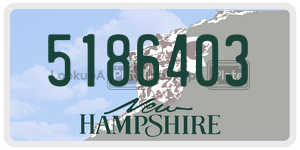 5186403  license plate in NH