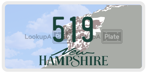 519  license plate in NH