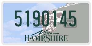 5190145  license plate in NH