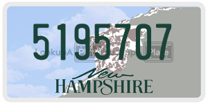 5195707  license plate in NH